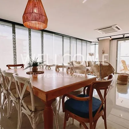 For 8 With Ocean View And Jacuzzi In Apartamento Cartagena