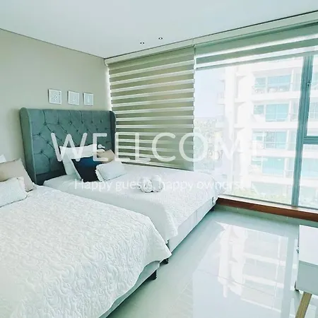 Apartamento For 8 With Ocean View And Jacuzzi In Cartagena