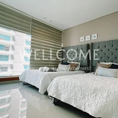For 8 With Ocean View And Jacuzzi In Cartagena