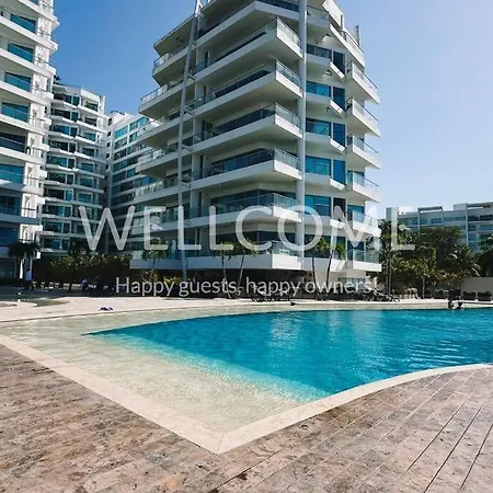 Apartamento For 8 With Ocean View And Jacuzzi In Cartagena