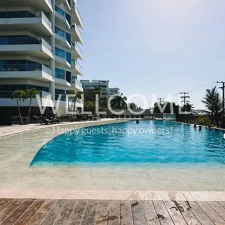 For 8 With Ocean View And Jacuzzi In Cartagena