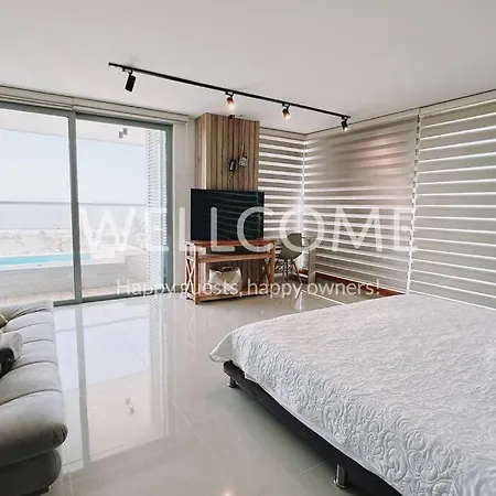 For 8 With Ocean View And Jacuzzi In Cartagena